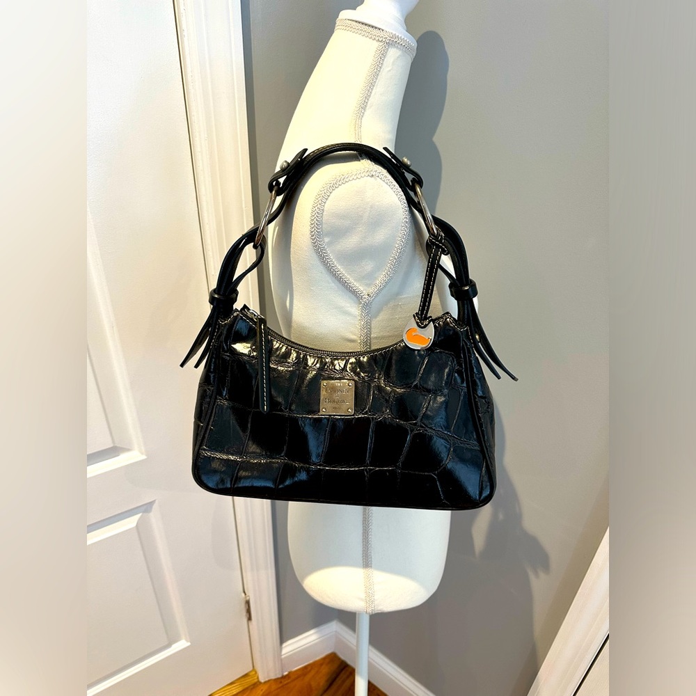 Dooney & Bourke Croc Leather Handbag